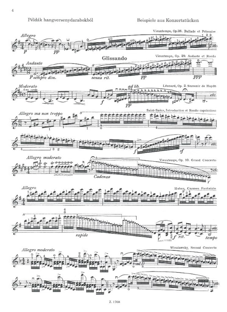 Tonleiterschule III op. 5 mit zerlegten Akkorden